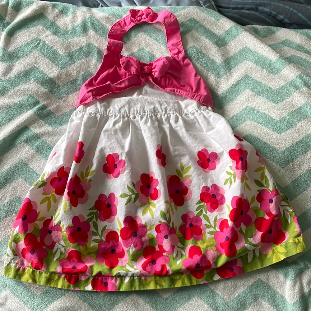 Gymboree halter dress for summer/ Easter/ spring size 18-24m